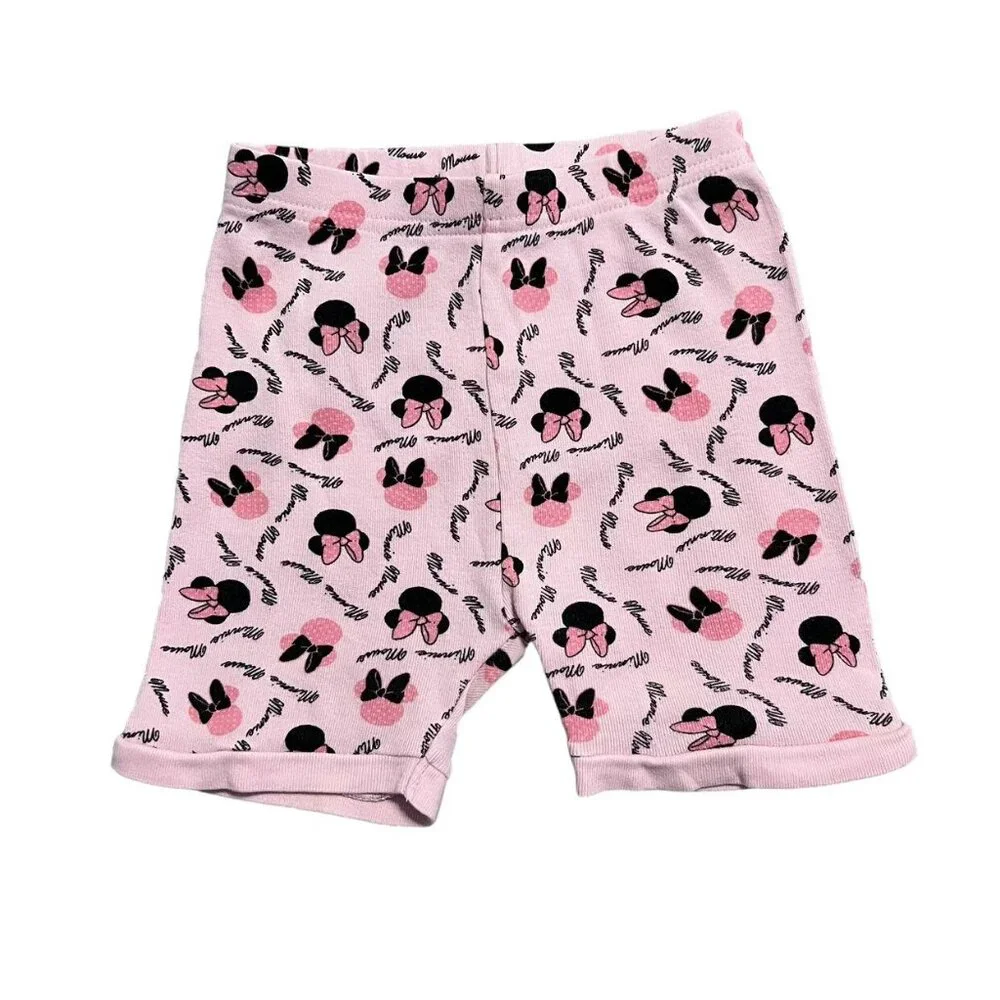 Old Navy + Disney 3T Pink Minnie Mouse Short Pajamas